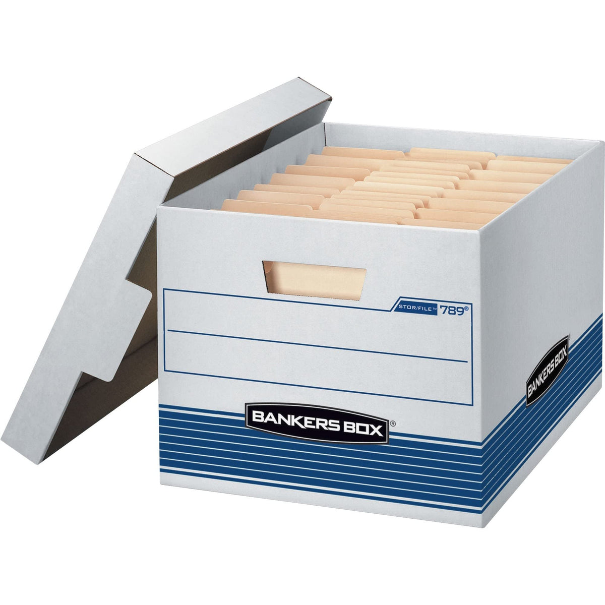Bankers Box 4-Pack Medium-Duty File Storage Boxes, Letter/Legal, FastFold