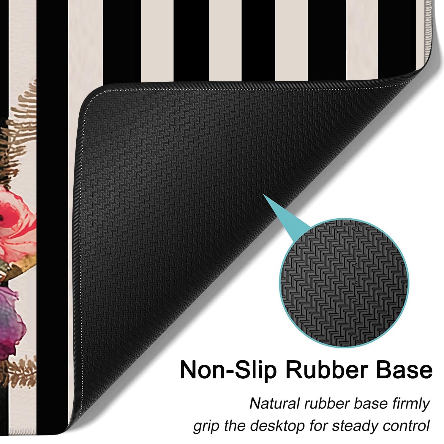 Large Mouse Pad, 31.5 x 11.8in Extended Gaming Mouse Pad with Stitched Edges,XXL Mousepad Protector