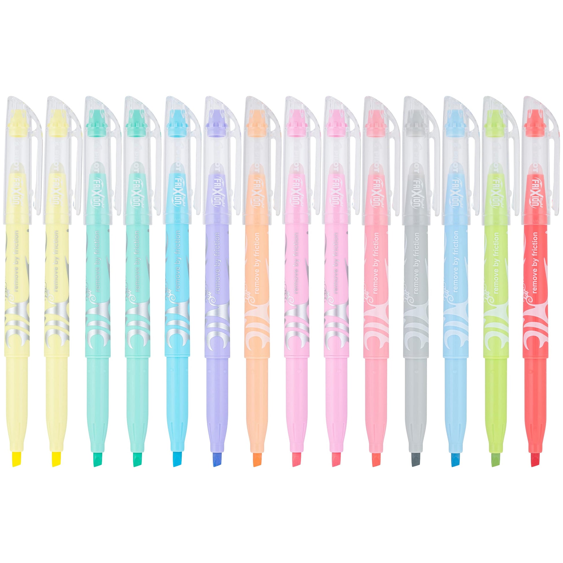 PILOT FriXion Light Pastel Erasable, Pack of 14, Assorted Colors