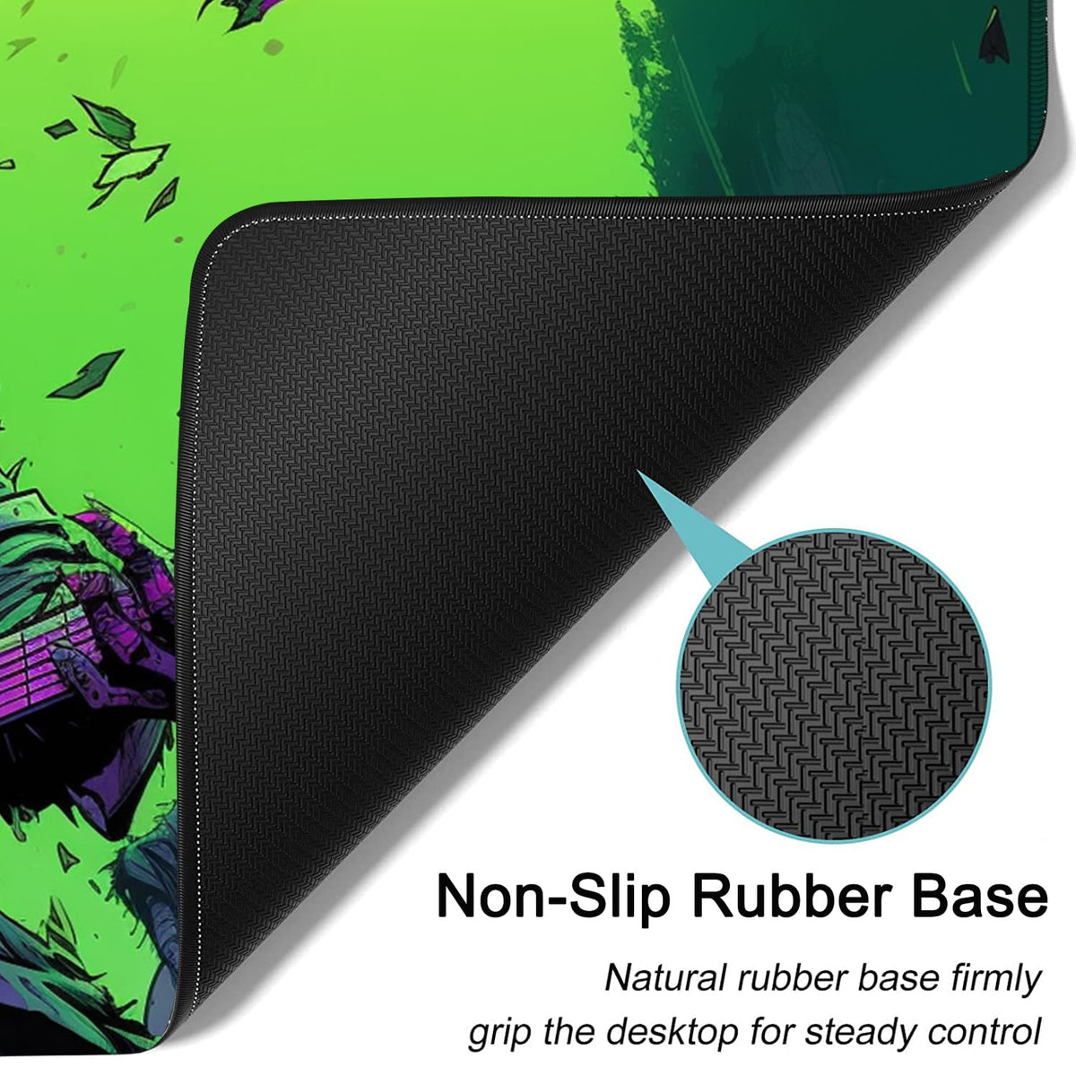 Large Mouse Pad, 31.5 x 11.8in Extended Gaming Mouse Pad with Stitched Edges, XXL Mousepad