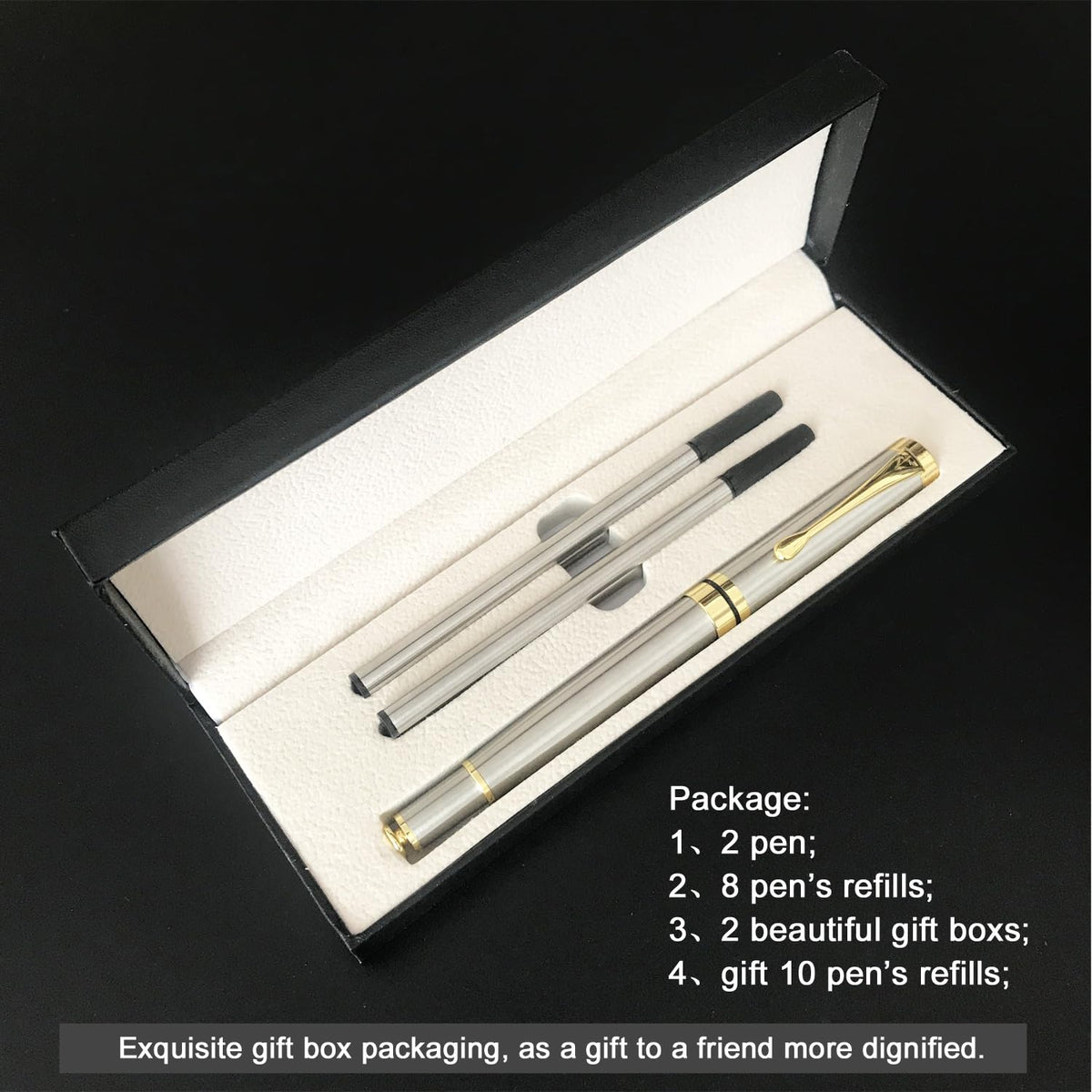 YIVONKA Luxury Ballpoint Pens Best Ball Pen Gift Set for Men & Women Professional Executive Office