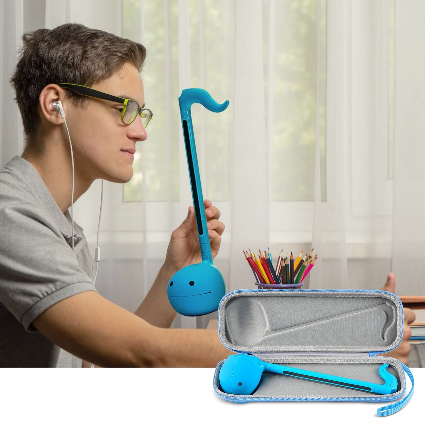 casmilee Hard Case for Regular Size Otamatone, Box Only
