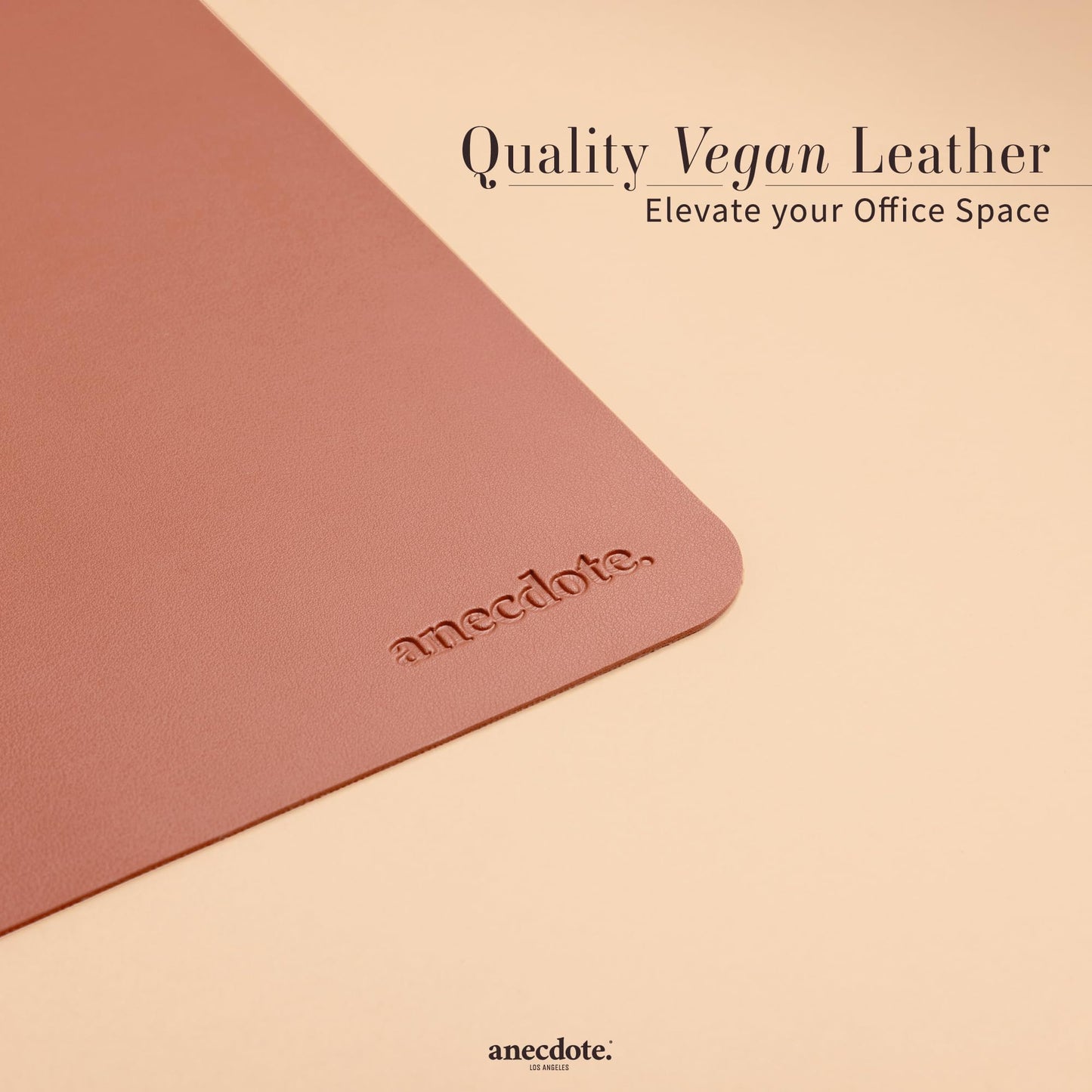 Anecdote Office Desk Pad Mat, Large Keyboard & Mouse Pad, Home Desk Blotter