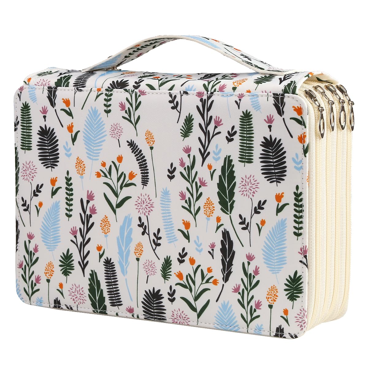 Lbxgap 200 Slots Colored Pencil Case Organizer, 4 Layer Bag