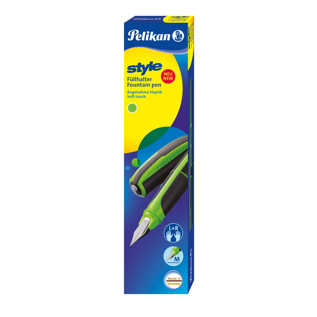 Pelikan Style 801256 Neon, Medium Yellow