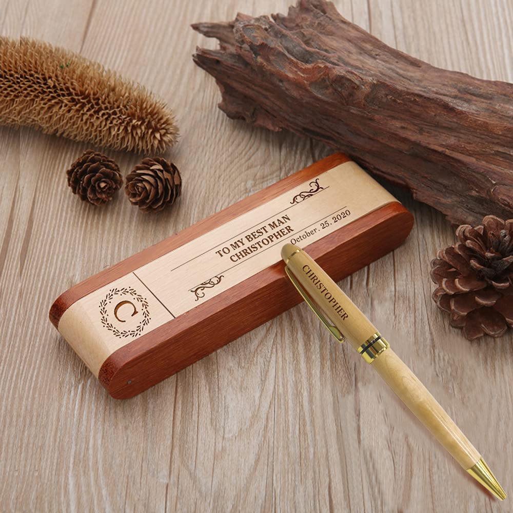 Personalized Pens Ballpoint for Men Women Personalized Engraved Pen Gifts for Him Husband Daddy