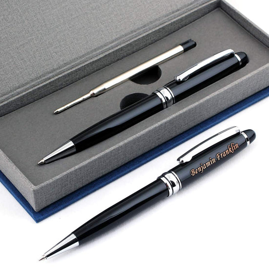 Sotania Free Engraving - Personalized Roller Ballpen, Ballpoint pen, Refillable Pens, Retractable