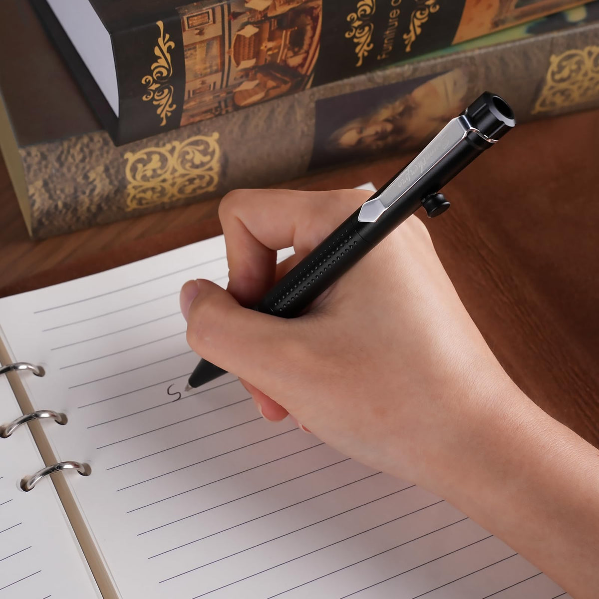 SMOOTHERPRO 2-in-1 Pen and Pencil, Compatible with Parker Refill,Green