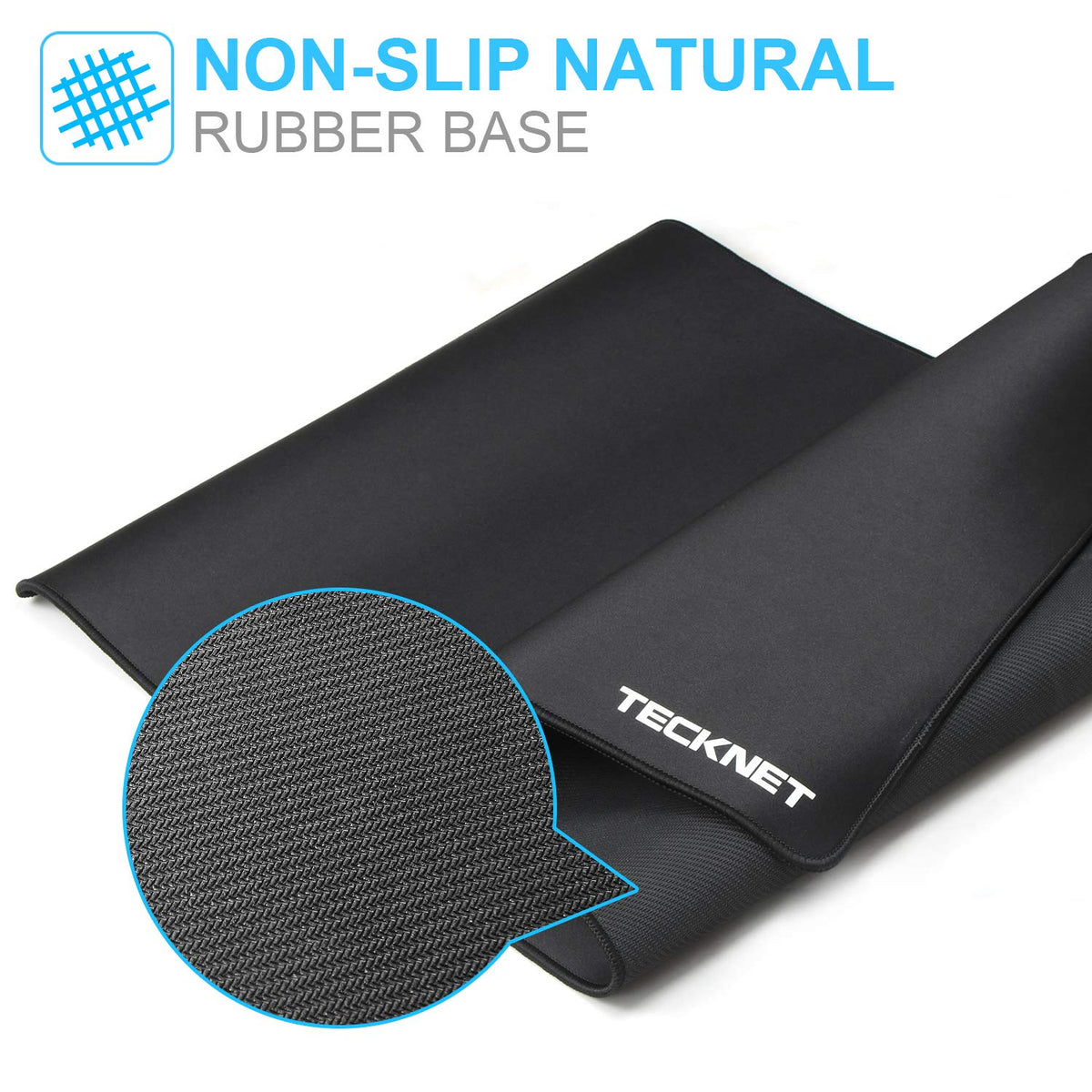 TECKNET Large Mouse Pad for Desk 35.4" x 15.8",XL Extended Gaming Desk Mat