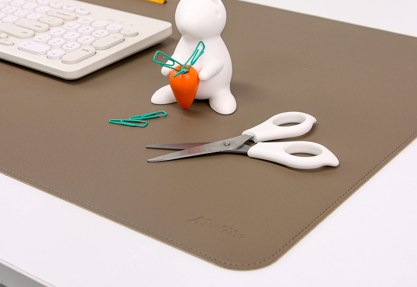 NODITO Dual-Sided Leather Desk Pad,Blotter for Laptop Computer,Mouse Pad,Writing,Drawing,Arts and