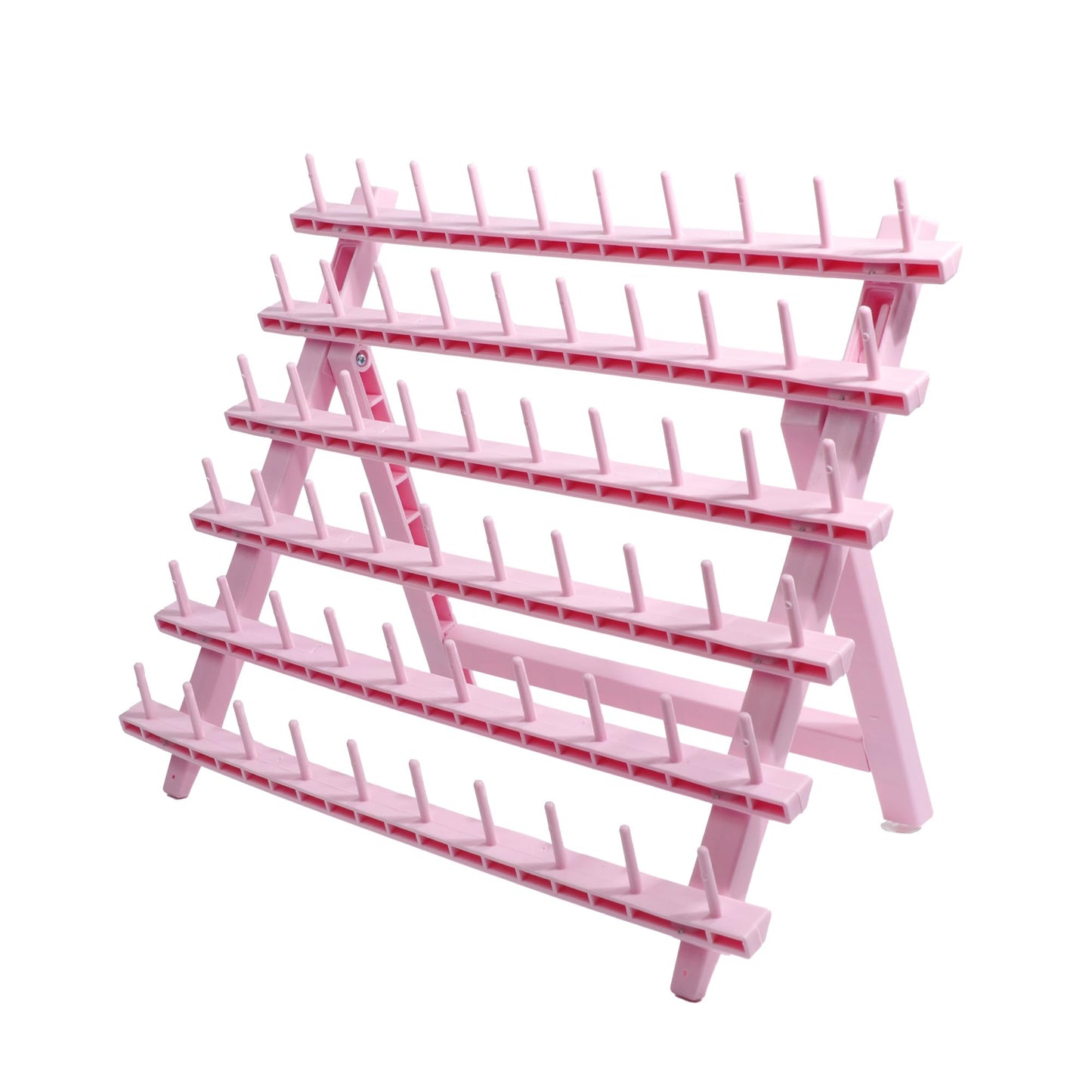 Laflare Braid Rack 60 Spools, PP Braiding Hair Stand, Thread Rack, Sewing Organizer, Quilting