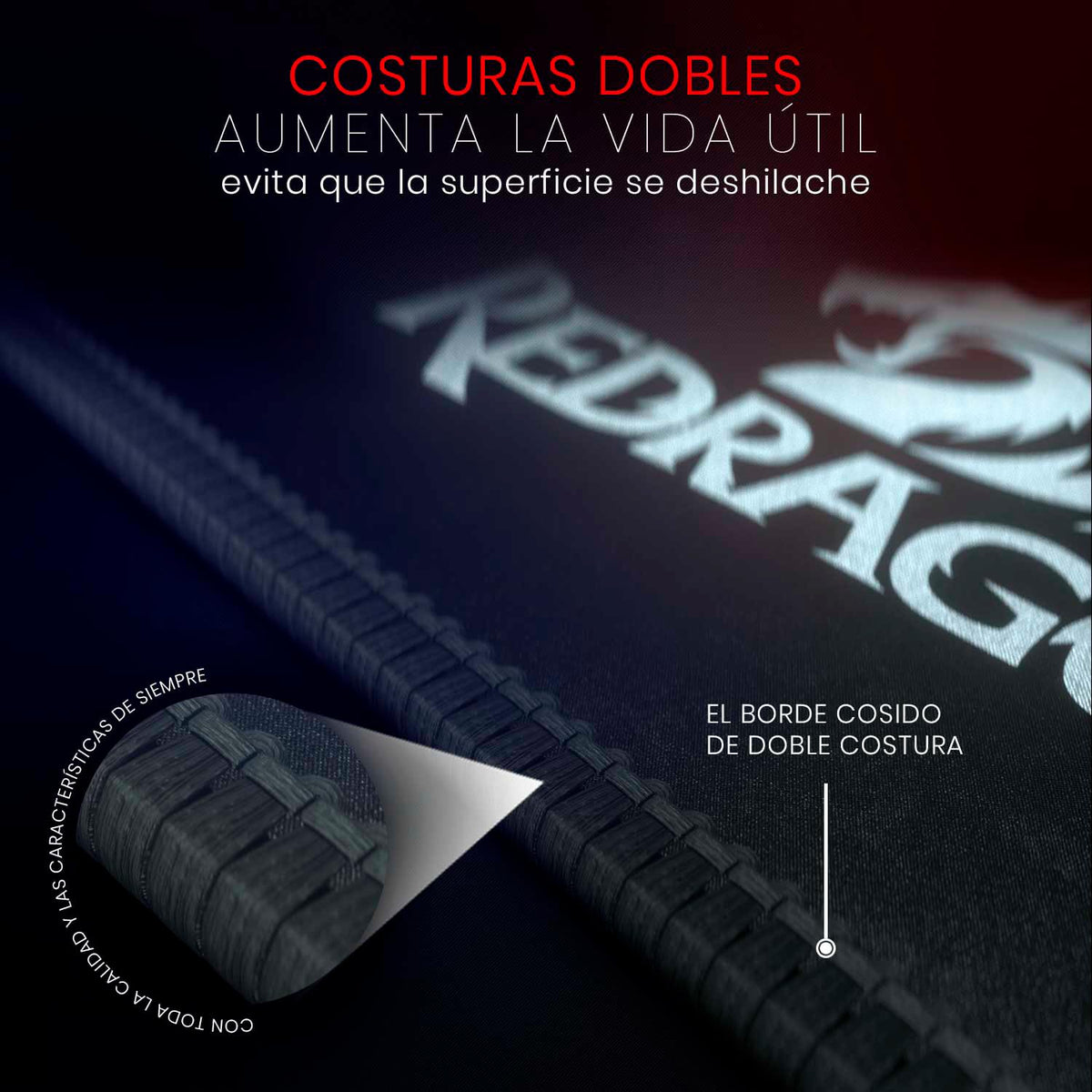 Redragon Flick M Black Gaming Mouse Pad P030 320x270mm