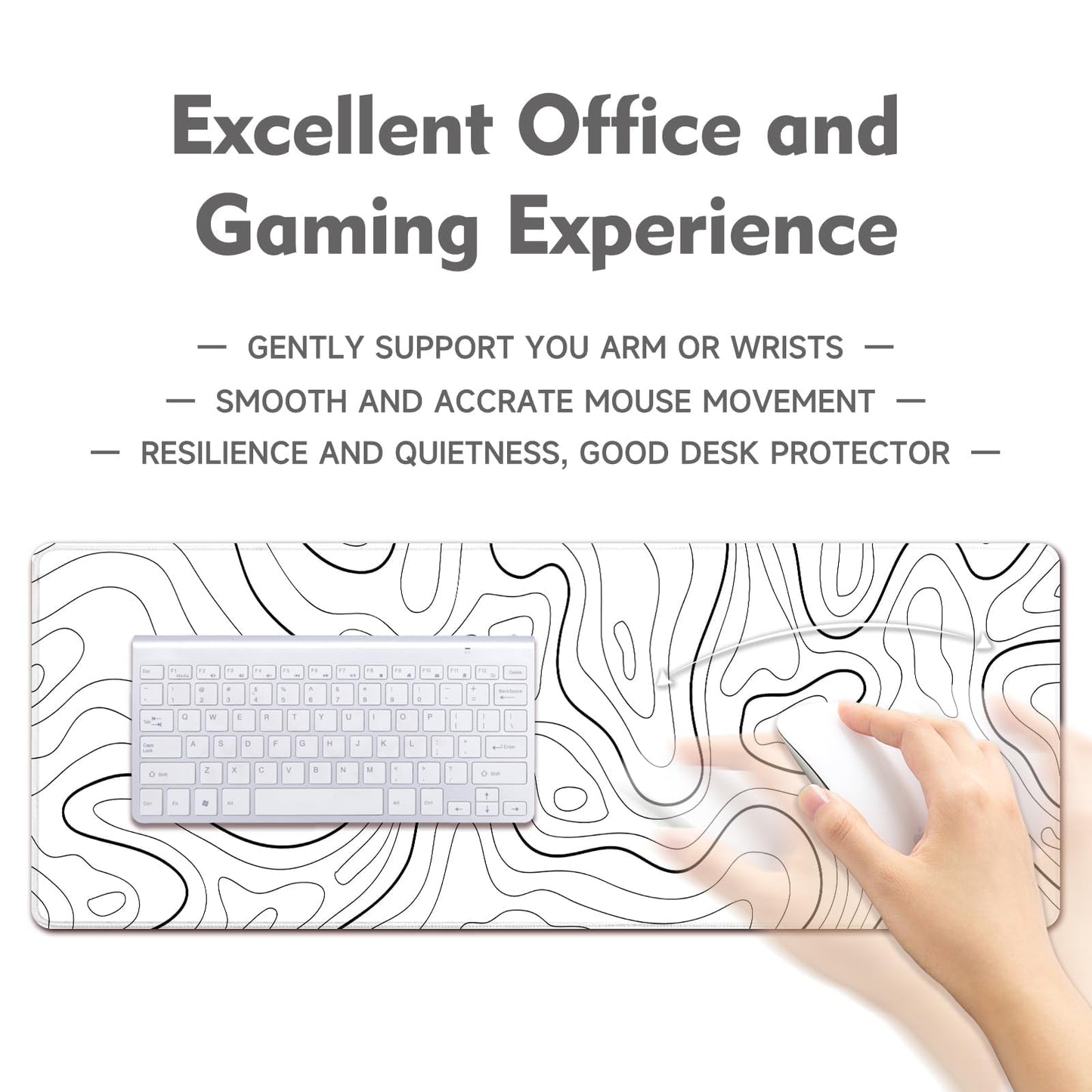 Gaming Mouse Pad Desk Pad XL Large Mouse Mat Keyboard Mat Office Desk Decor AccessoriesKeyboard Mat