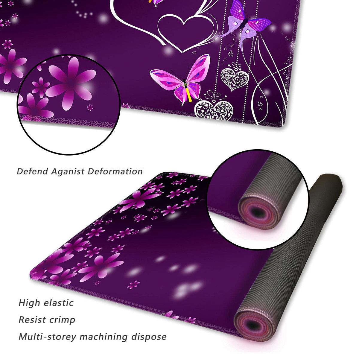 Extended Gaming Mouse Pad XXL ArtSo Large Keyboard Mat Long Mousepad Desk Decor Writing Pad Non