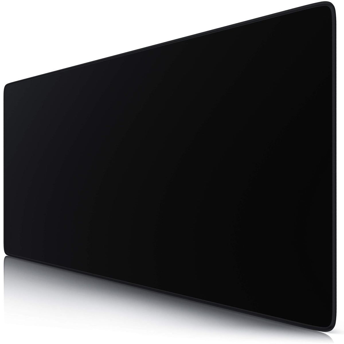 JIALONG Large Gaming Mouse Pad, Extended Mousepad with Black Stitched Edges, XXL Desk Mat, Big