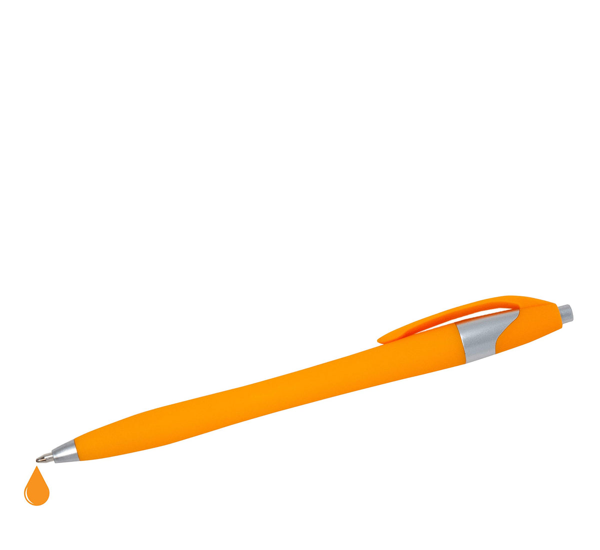ExpressDesigns™ - Custom Colored Ink Pens Soft-touch | Neon Ink Colors | Personalized Imprinted