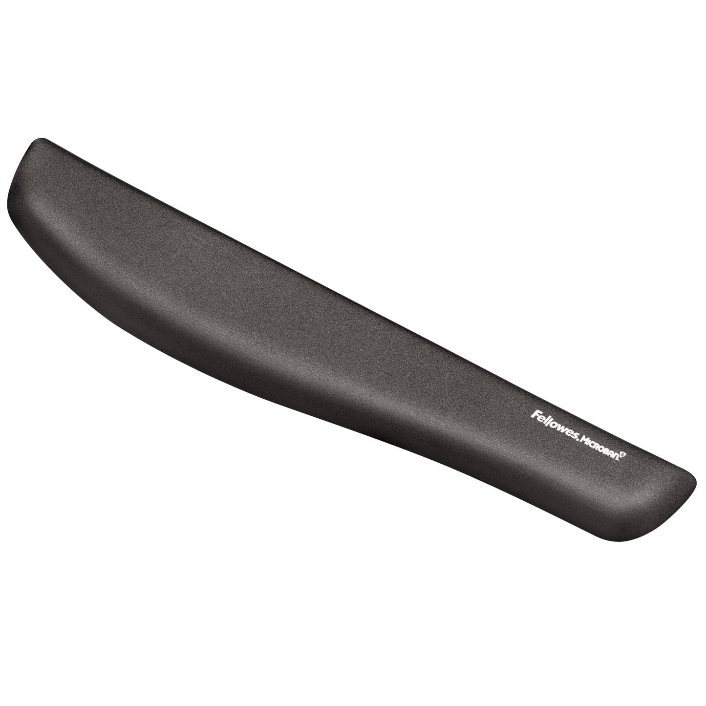 Fellowes PlushTouch Foam Keyboard Wrist Rest, MICROBAN Antimicrobial, Graphite (9252301), Classic