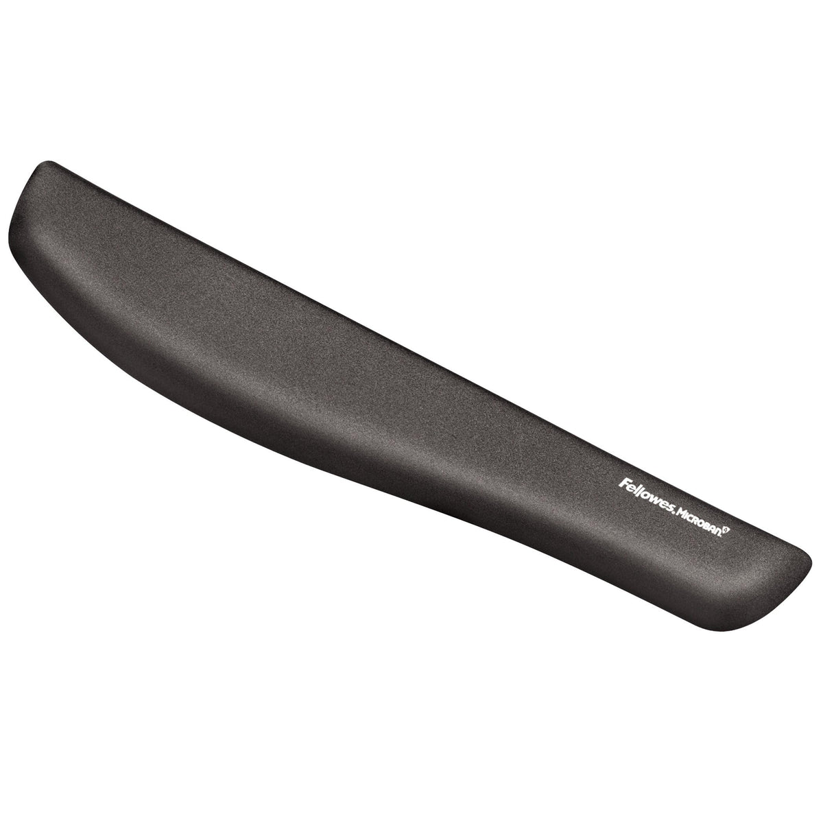 Fellowes PlushTouch Foam Keyboard Wrist Rest, MICROBAN Antimicrobial, Graphite (9252301), Classic