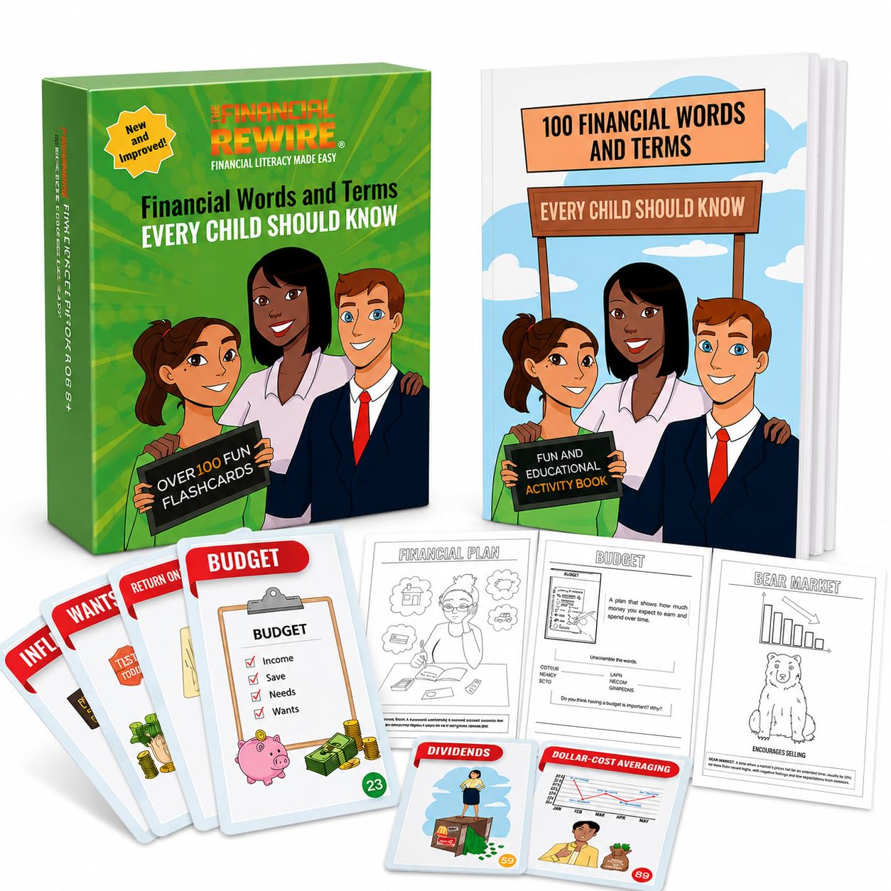 Words and Terms Every Kid Should Know (Gen 2 Deck and Activity Book)