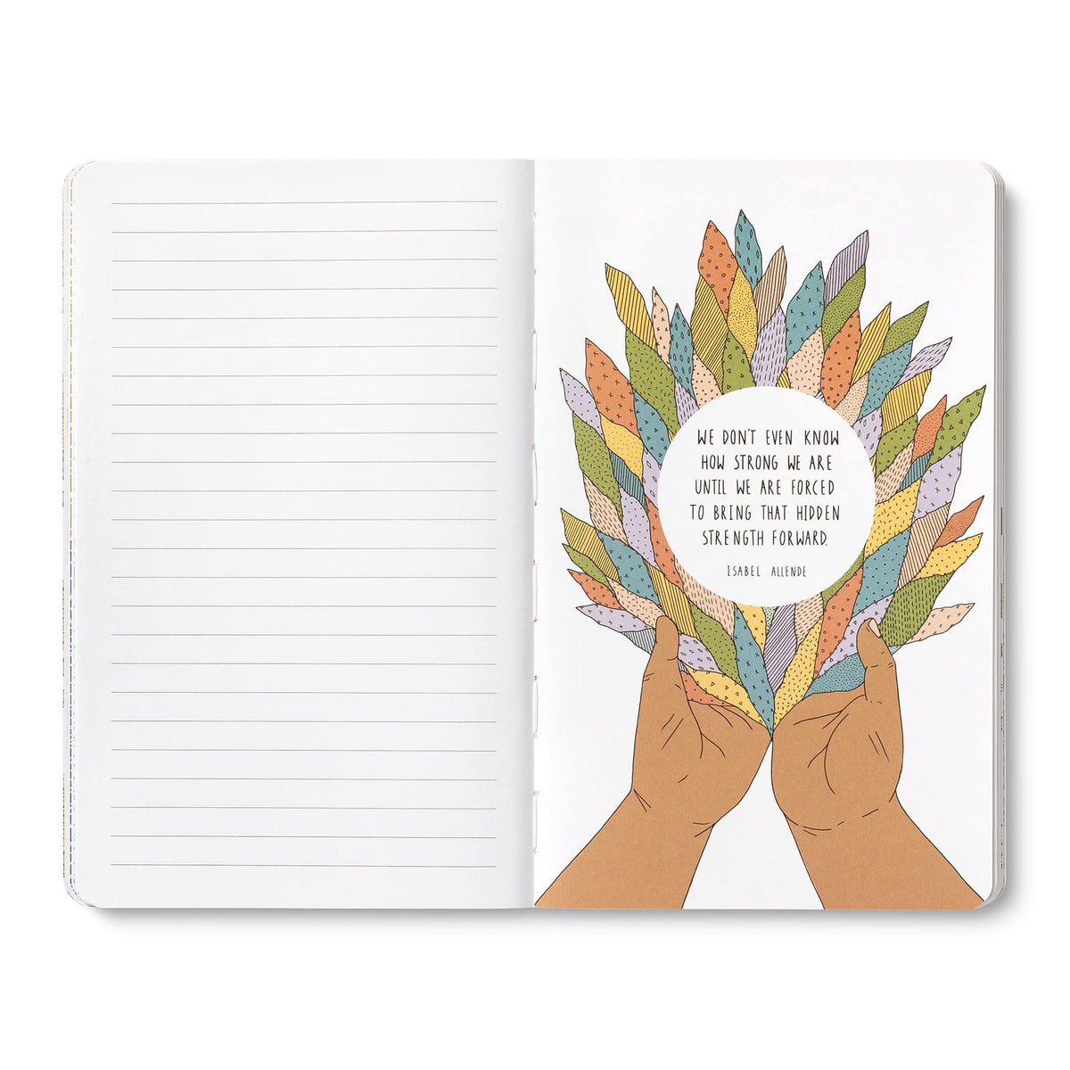 Compendium Softcover Journal - There is always hope… – A Write Now Journal with 128 Lined Pages
