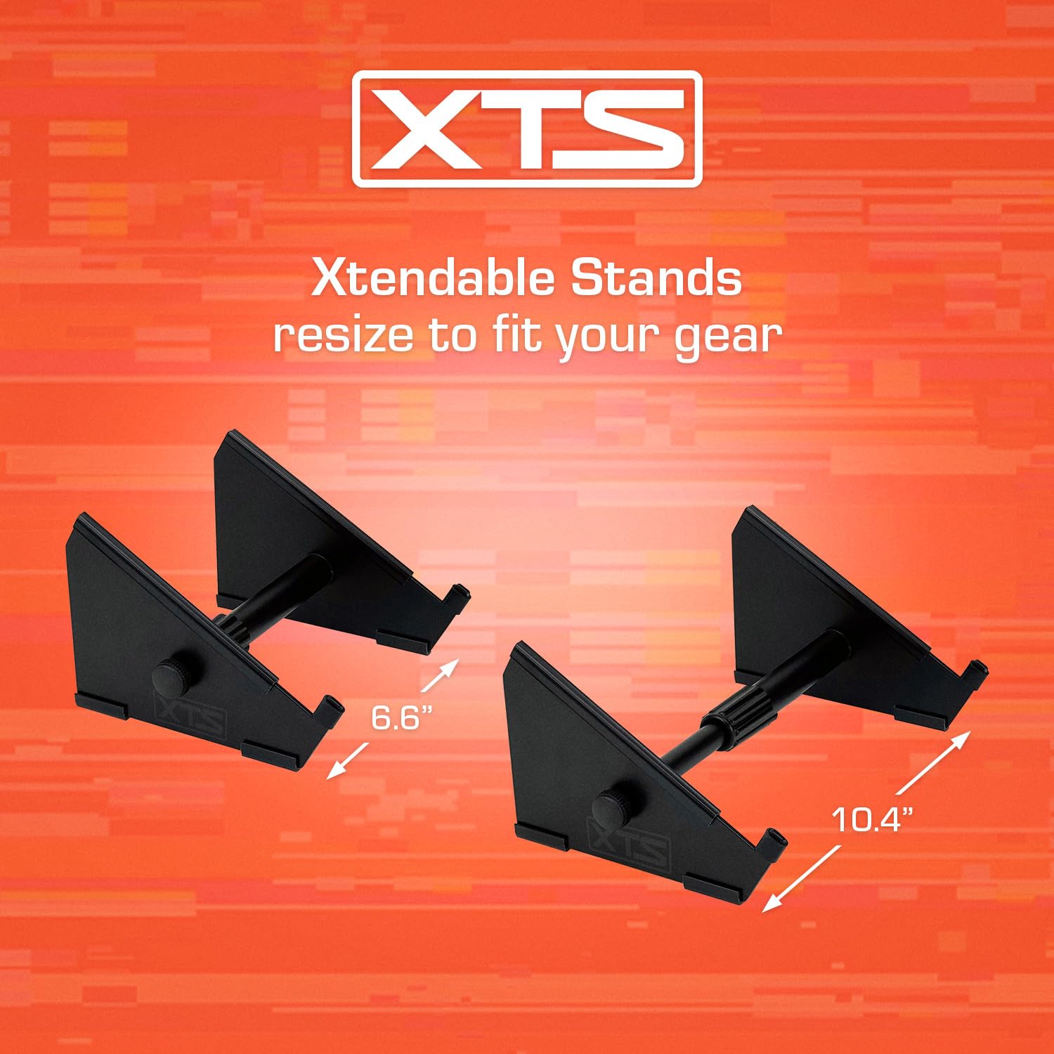 XTS Desktop Stand, for MPC Sample / Digitakt / Pedals, 6.6" - 10.4" Size