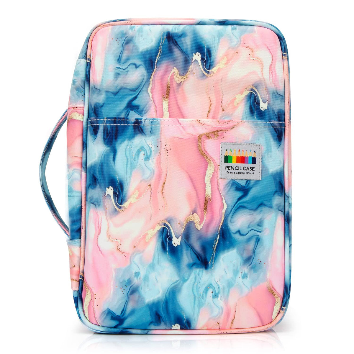 YOUSHARES Organizer Color Pencil 300 Slots - Pen Case Organizer with Handy Wrap & Zipper