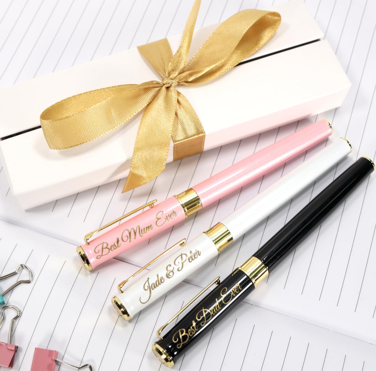 CustomDesign.Shop Personalized Custom Premium Metal Pen + Gift Box | Design A Truly Unique Present