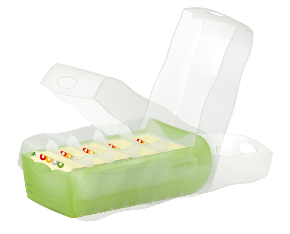 HAN 998-603, Croco Flashcard Index Box. for Learning Vocabulary in an Ingeniously Simple Way, A8