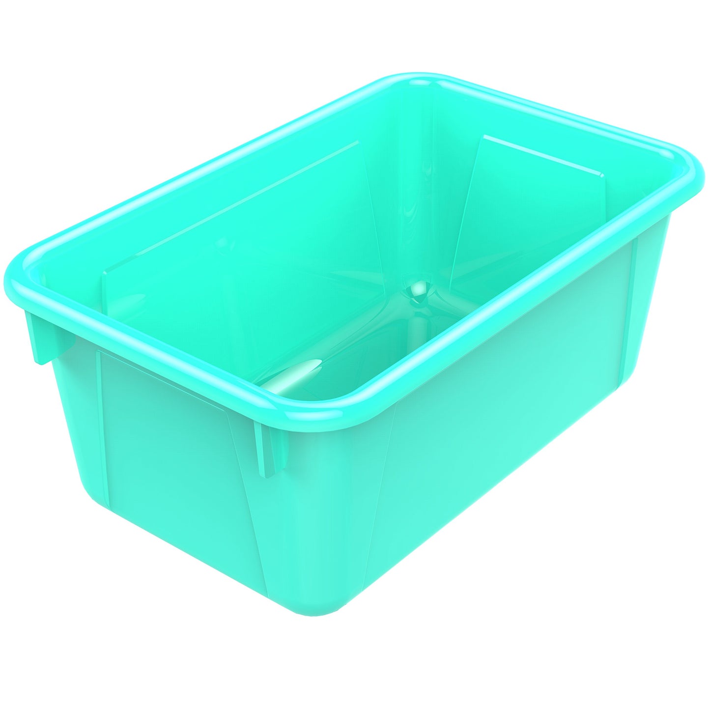 Storex Small Cubby Bins – Plastic Storage Containers for Classroom, 12.2 x 7.8 x 5.1 inches, Class