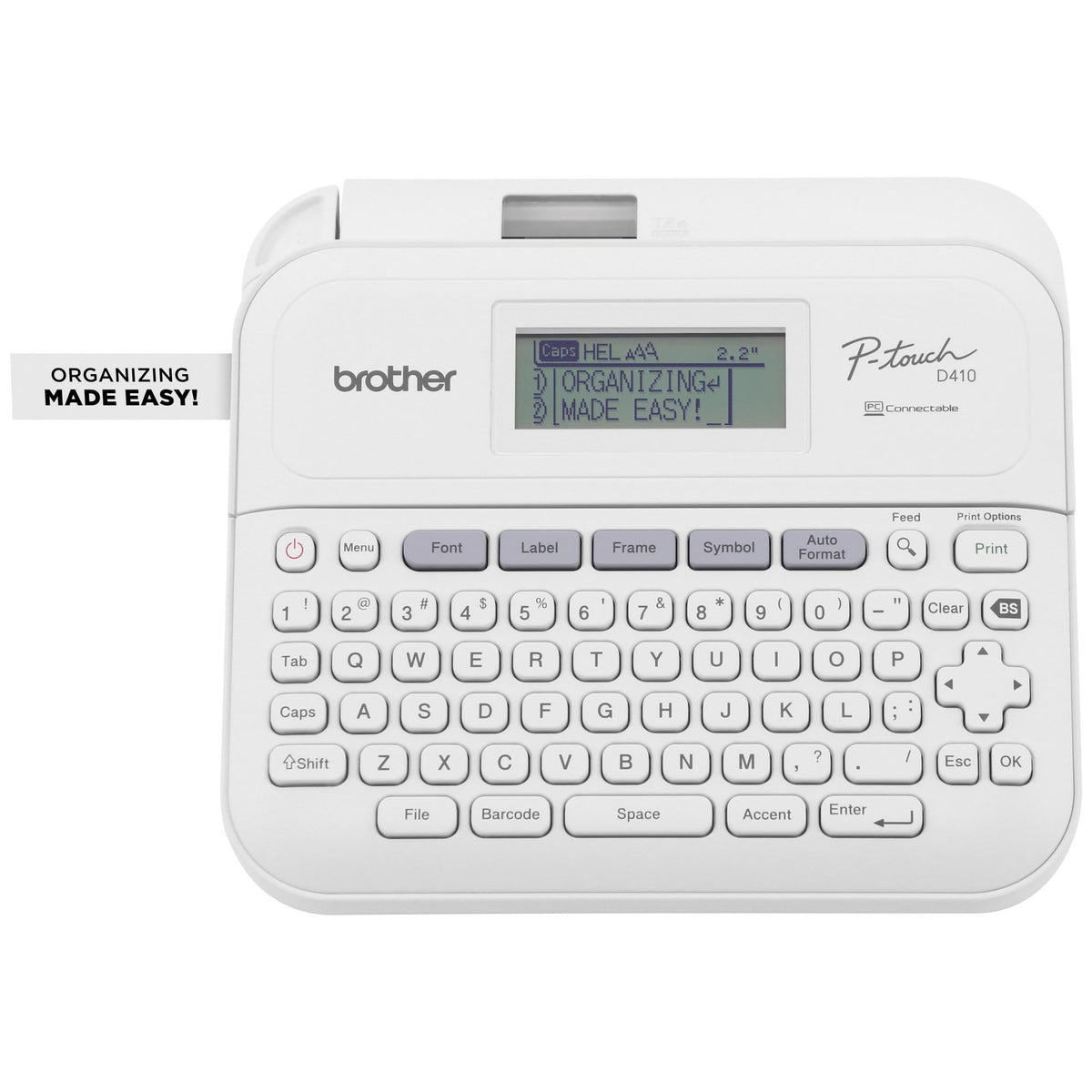 Brother P-Touch PT-D410 Home / Office Advanced Label Maker | Connect via USB to Create and Print on