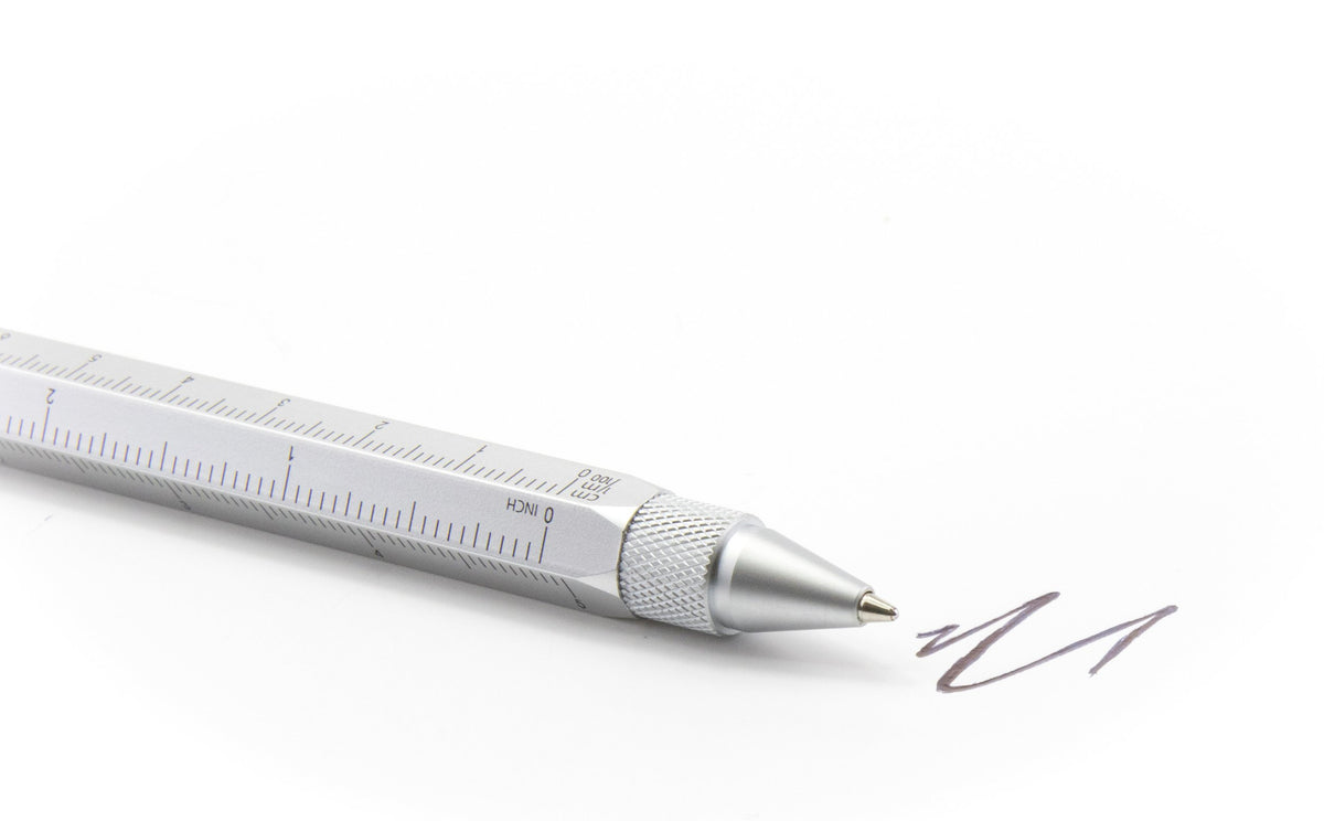 Troika Construction Ballpoint Pen, Silver (PIP20SI)