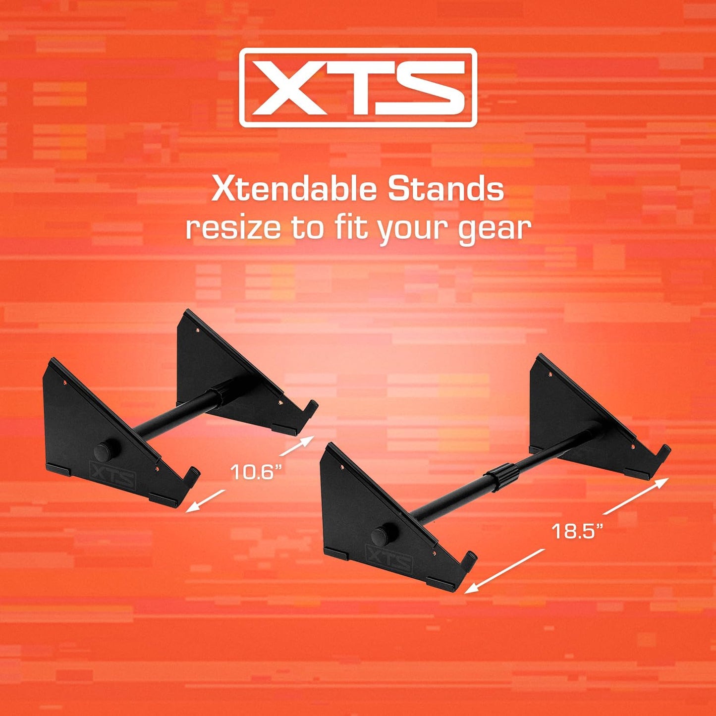 XTS Desktop Stand, for MPC Live 3 / Push 3 / Synths, 10.6" - 18.5" Size