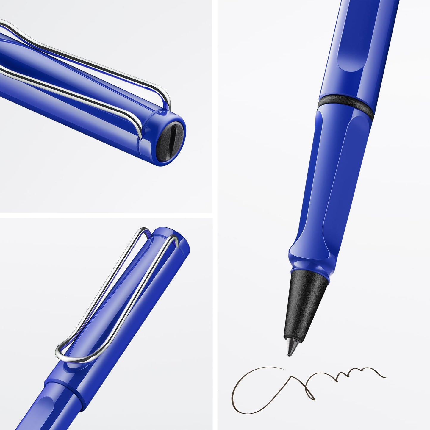 Lamy safari blue - Rollerball Pen with ergonomic grip & line width M - for pleasant long writing