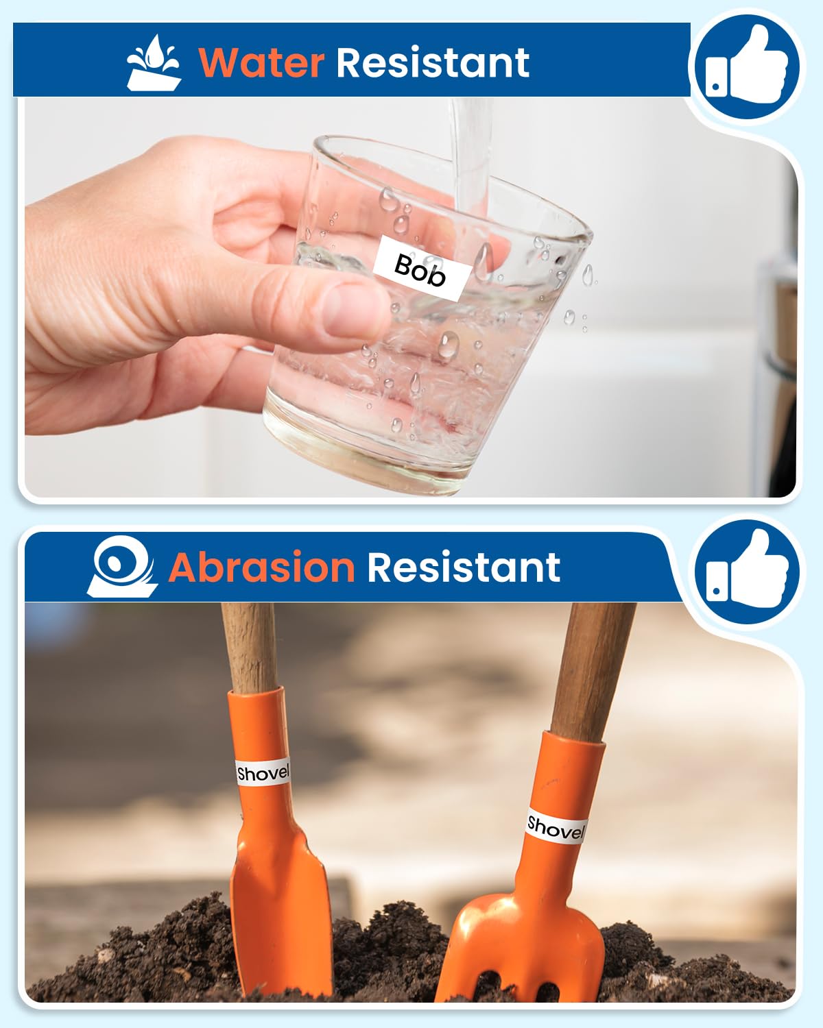 TZe-231 Replacement for Brother Label Maker Tape 12mm 0.47 Laminated White