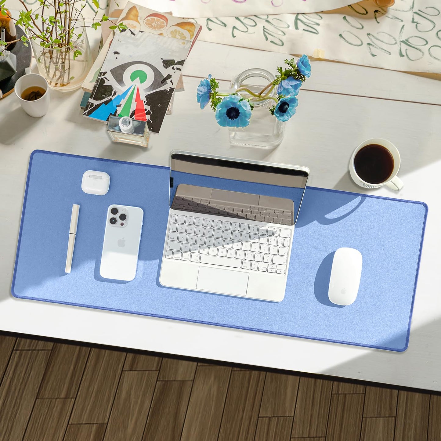 Reniteco Waterproof Large Office & Gaming Mouse Pad, 31.5" x 11.8" x 0.12"