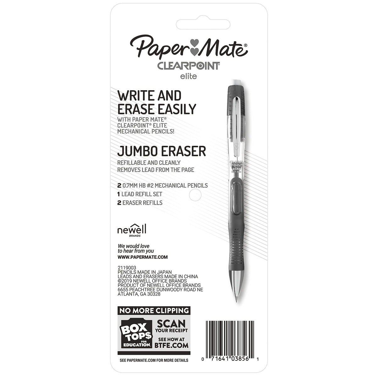 Paper Mate Clearpoint Elite Mechanical Pencil 0.7mm Starter Set 2 Pencil Set Office Supplies School