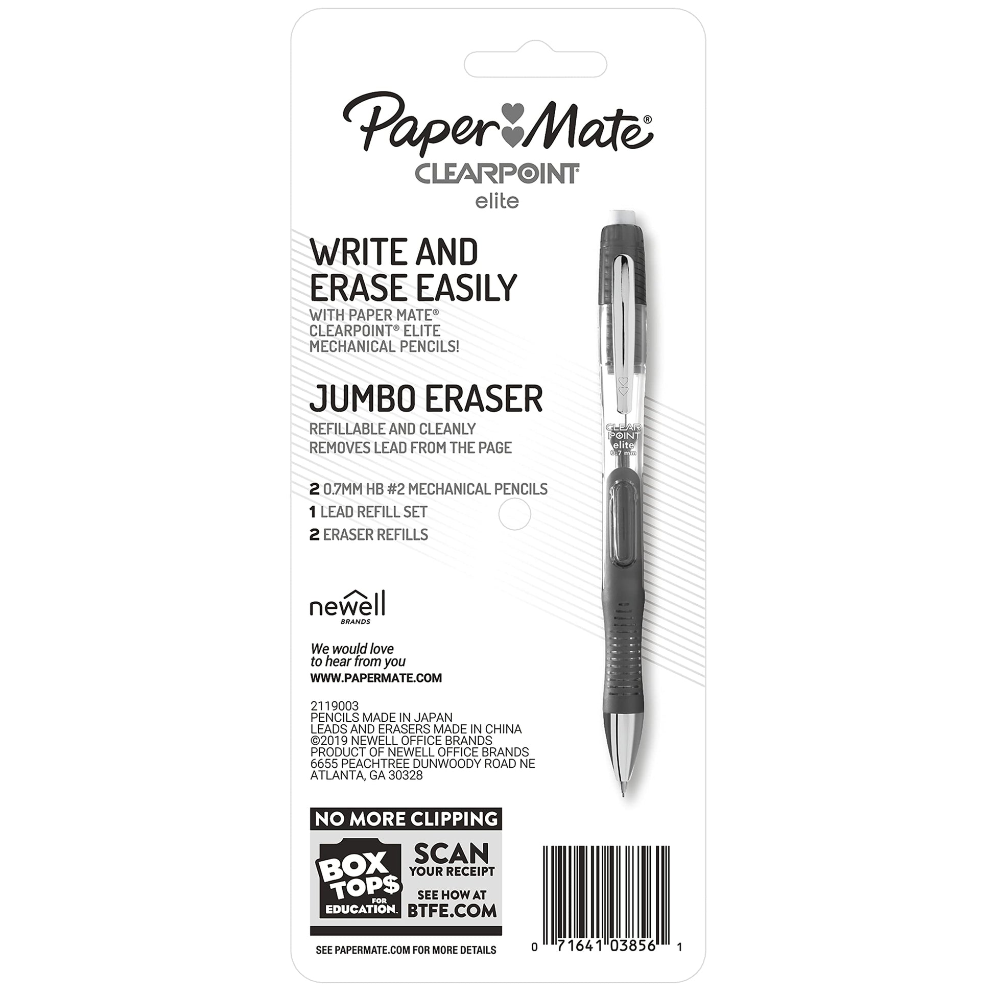 Paper Mate Clearpoint Elite Mechanical Pencil 0.7mm Starter Set 2 Pencil Set Office Supplies School