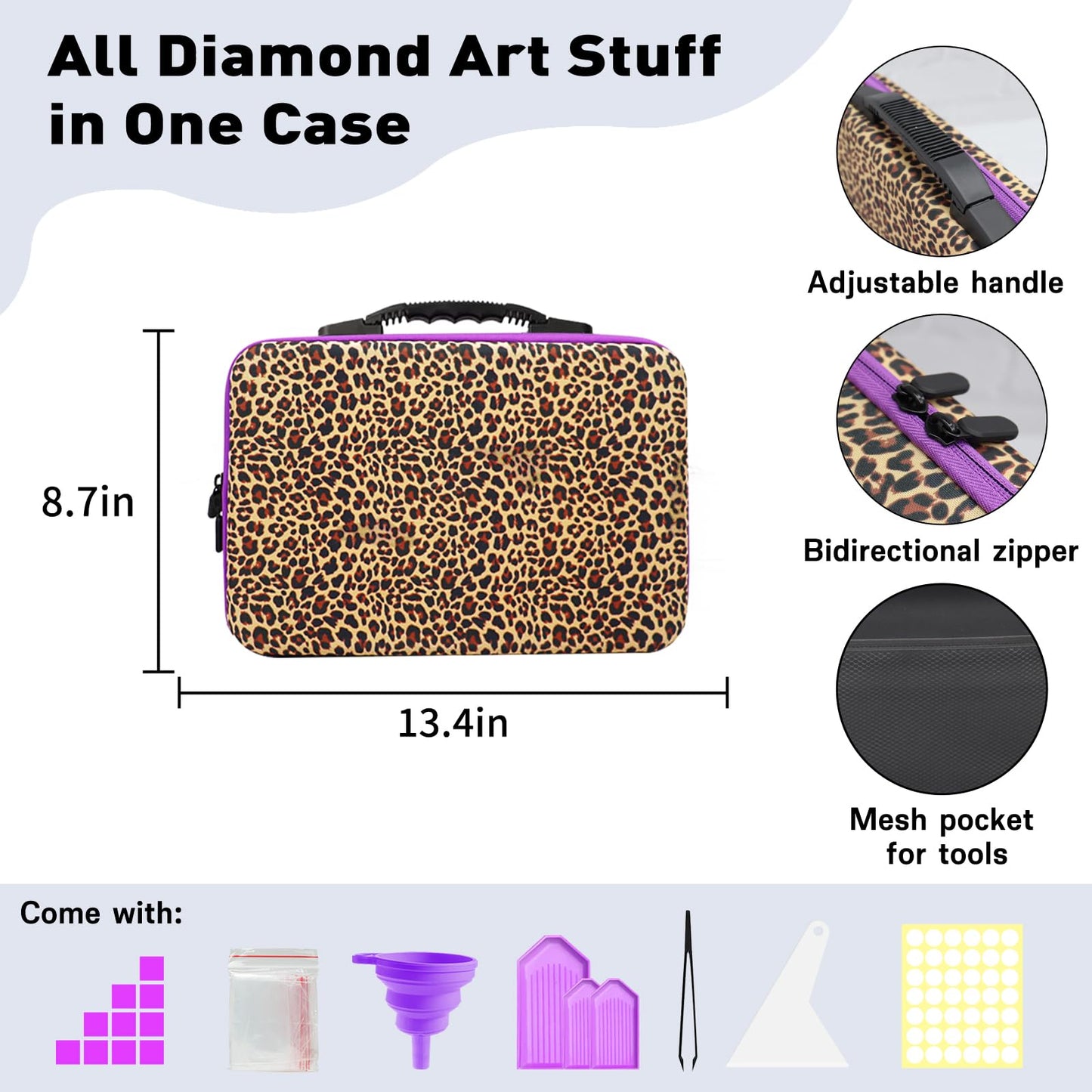 ZORETCO Diamond Painting Storage, 60 Containers Diamond Art Kits for Adults