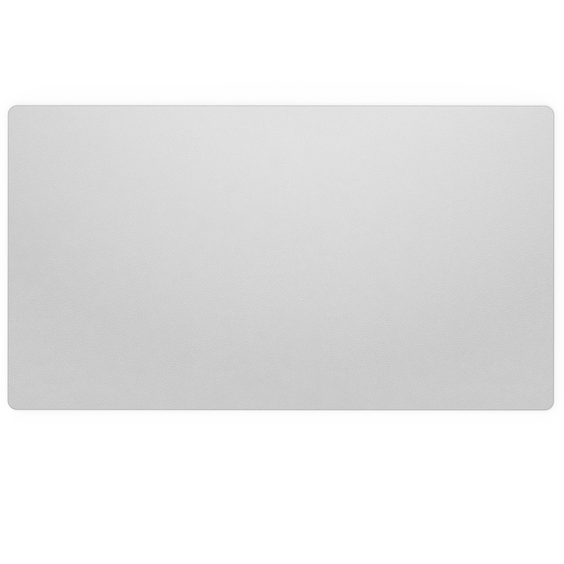 Nekmit Leather Desk Blotter Pad 36 x 20 Inches, Flat, Non-Slip, Waterproof, Gray