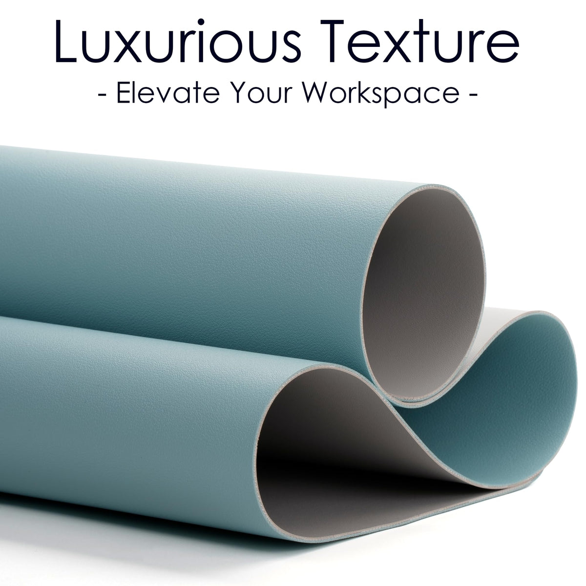 Leather Desk Pad Protector, Waterproof Mouse Pad, PU Desk Mat, Office Desk Cover, Desk Writing Mat