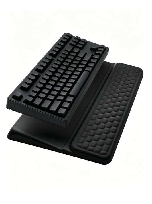 Computer Keyboard Stand with Wrist Rest Support Pad, Black