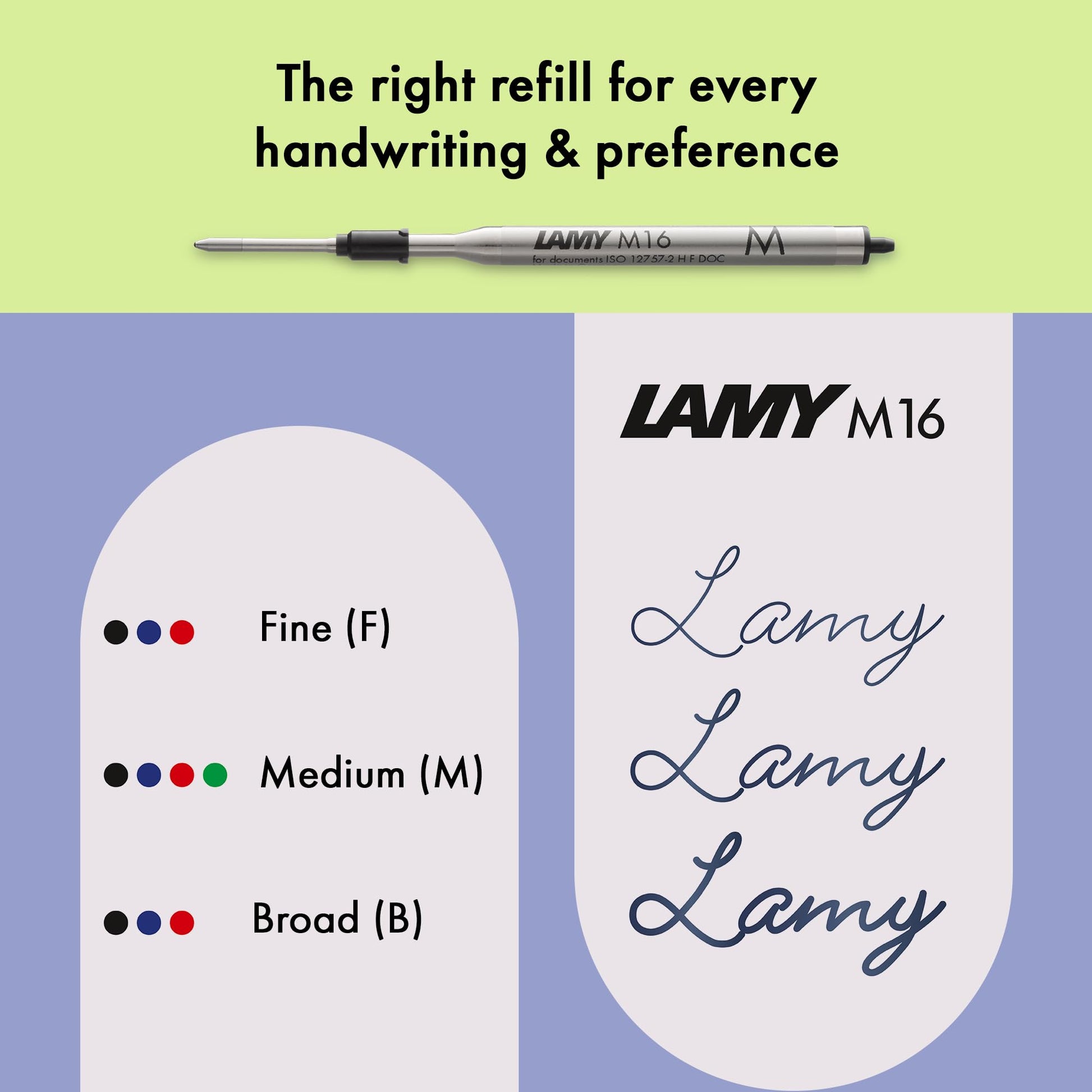 Lamy safari springgreen - Ballpoint Pen with ergonomic grip & line width M - for pleasant long