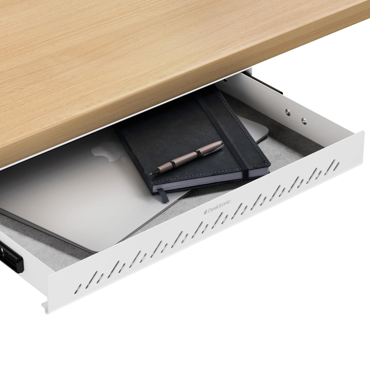 Desktronic Under Desk Drawer — Hidden Under-Desk Storage Organizer, Easy Install, Large Capacity