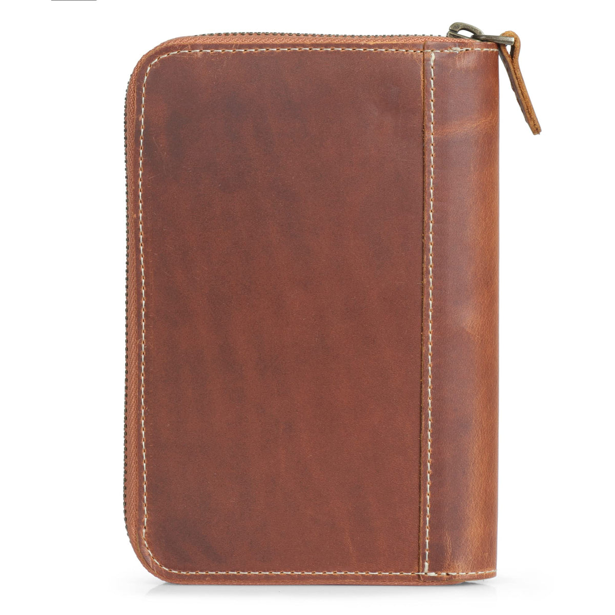 Londo Genuine Leather Padfolio – Portfolio Folder with Pencil Holder, Notepad & Zipper Closure for