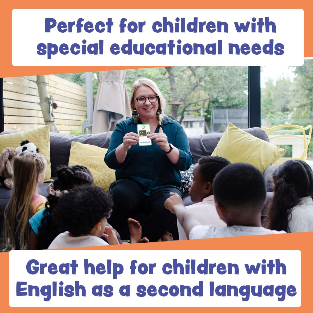 My Daily Routine Cards 27 PECS Flashcards for Visual aid Special Ed, Speech Delay Non Verbal