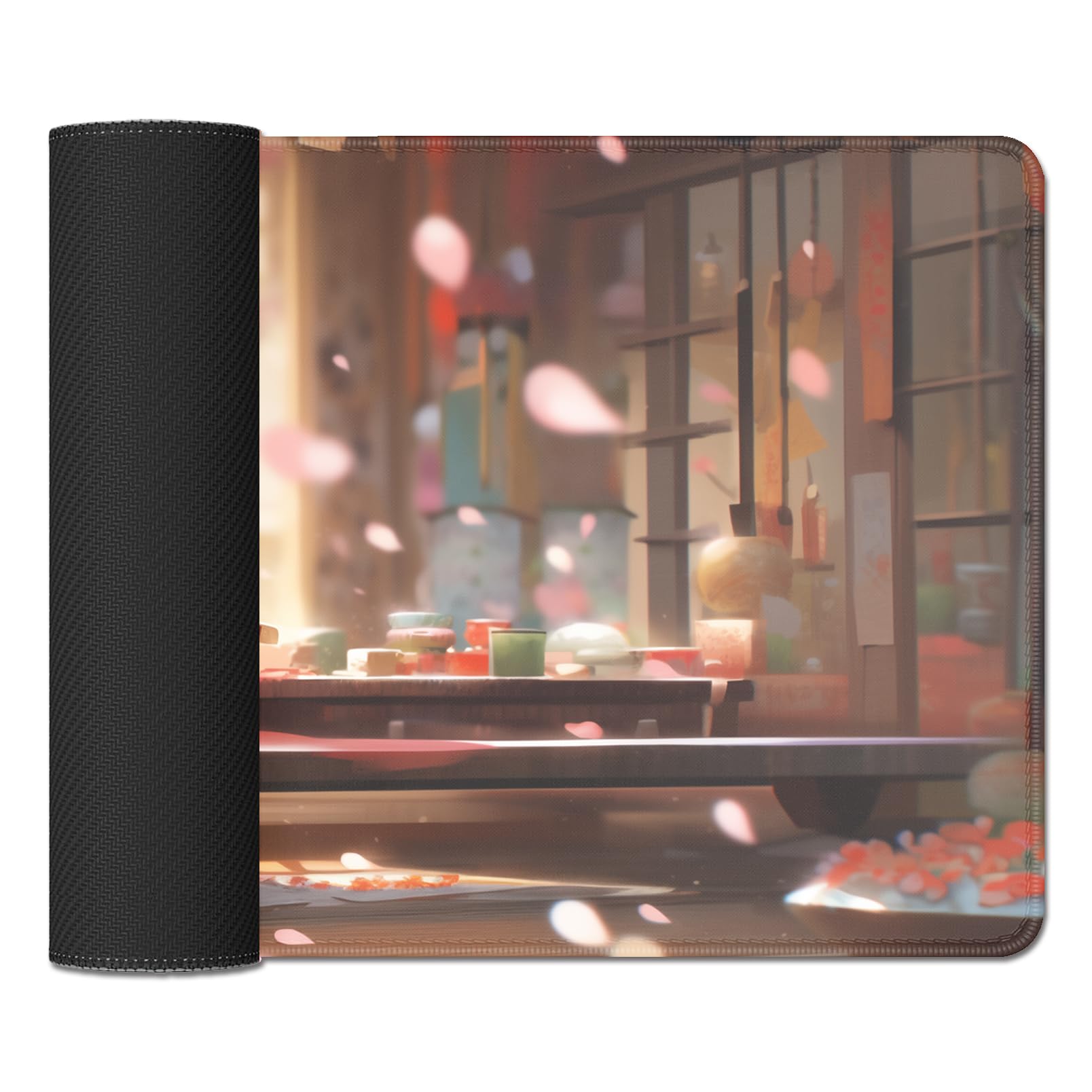 Mouse Pad for Laptop Funny Long Mouse Pad Desk Mat,Japanese Big Mousepad