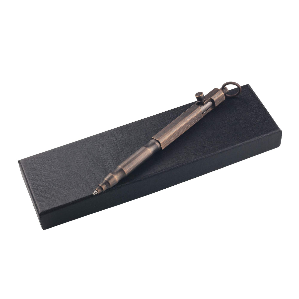 SMOOTHERPRO Solid Brass Bolt Action Pen, Compatible with Parker Refill