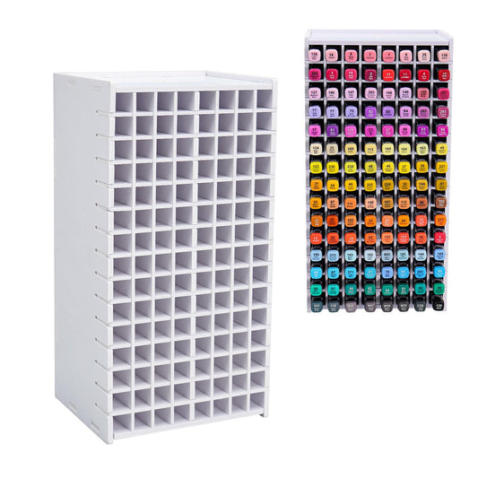 SANFURNEY Art Marker Storage Rack for 120 Markers