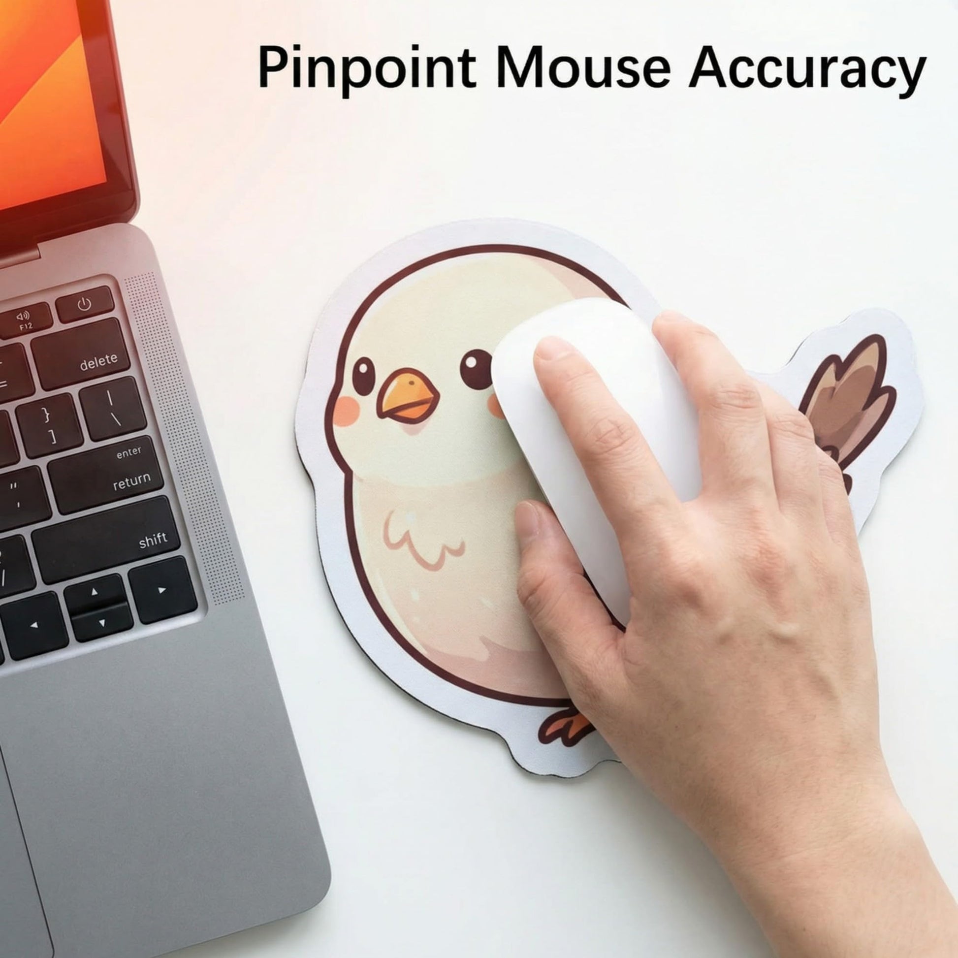 Nsipan Custom Pet Mouse Pad Personalized Mouse Pad with Dog Cat Face Photo Customized Non-Slip Desk