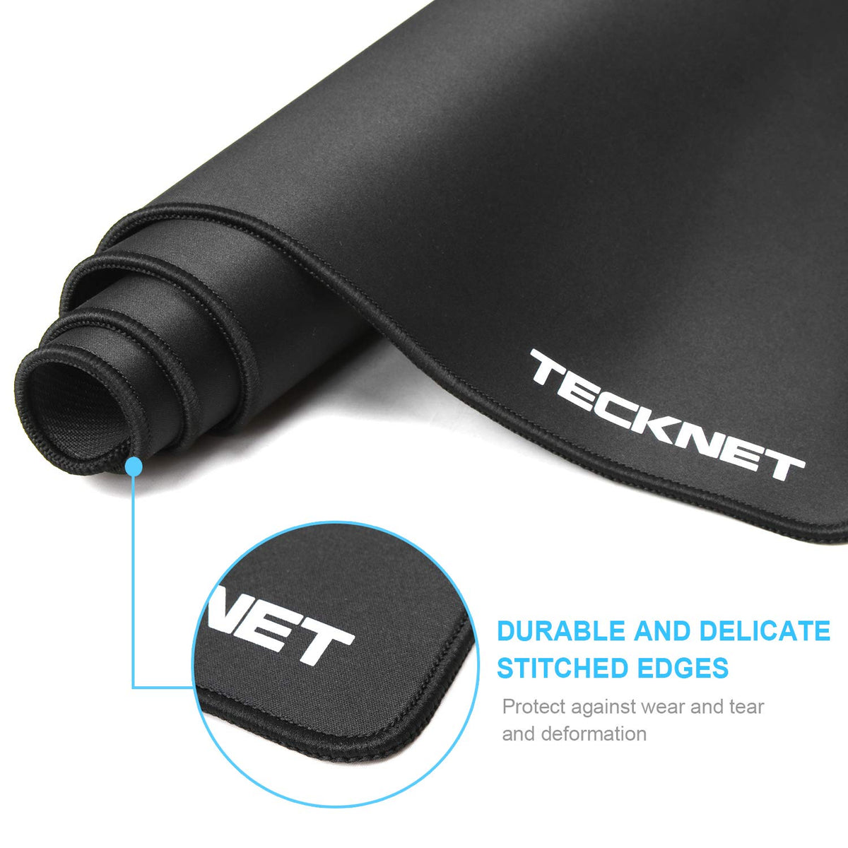 TECKNET Large Mouse Pad for Desk 35.4" x 15.8",XL Extended Gaming Desk Mat
